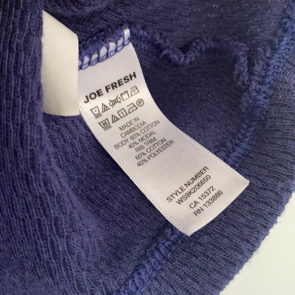 JOE Fresh Ribbed Short Sleeve Top - Picture 5 of 5